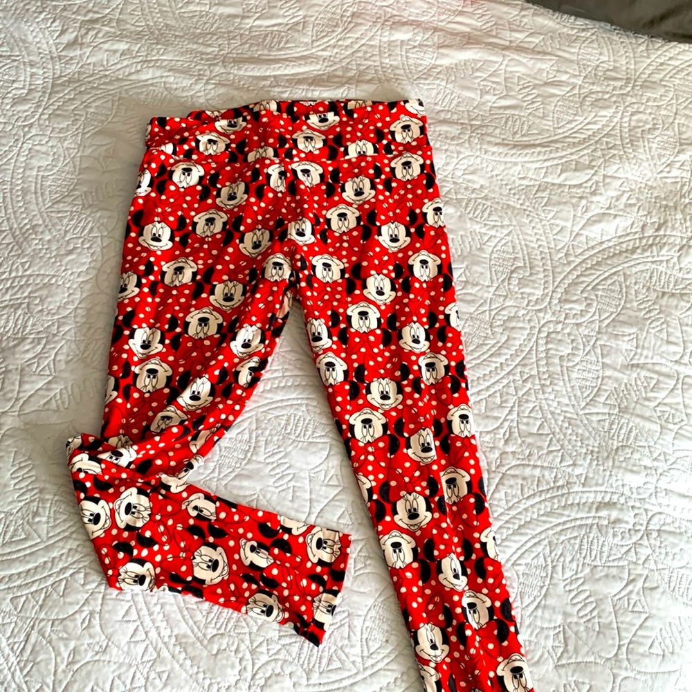 Lula T&C leggings with Minnie Mouse